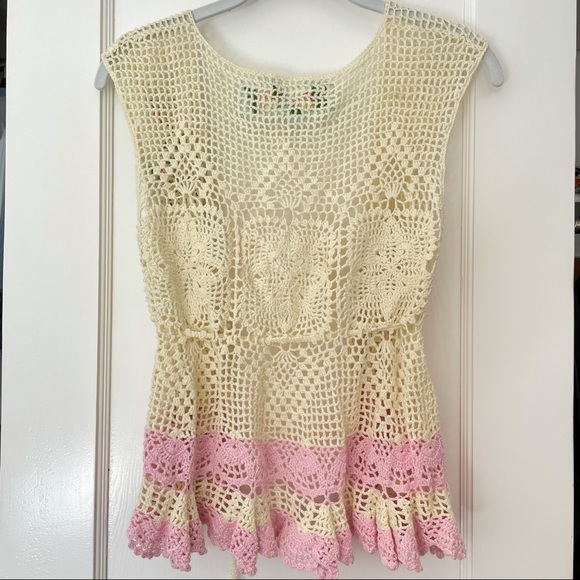 Free people crochet vest - Picture 3 of 4